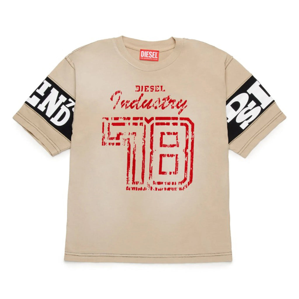 Diesel Kids Graphic Print T-shirt