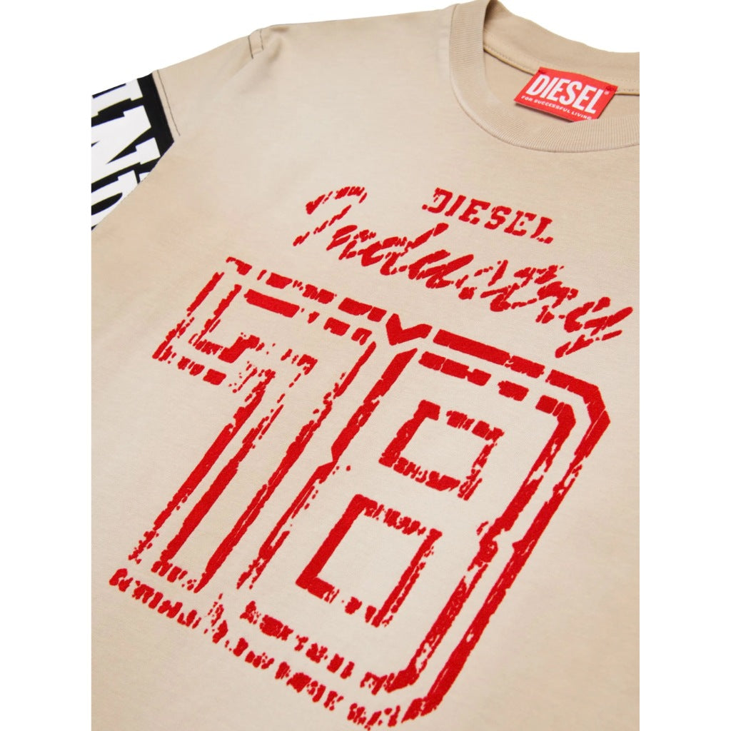 Diesel Kids Graphic Print T-shirt