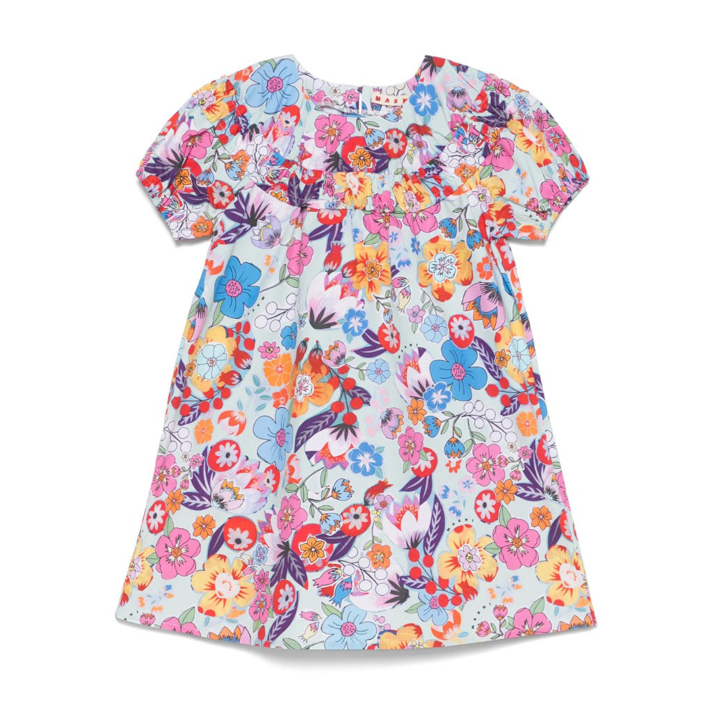 Marni Kids Floral Pattern Dress