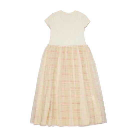 Load image into Gallery viewer, Marni Kids Check Pattern T-shirt Dress
