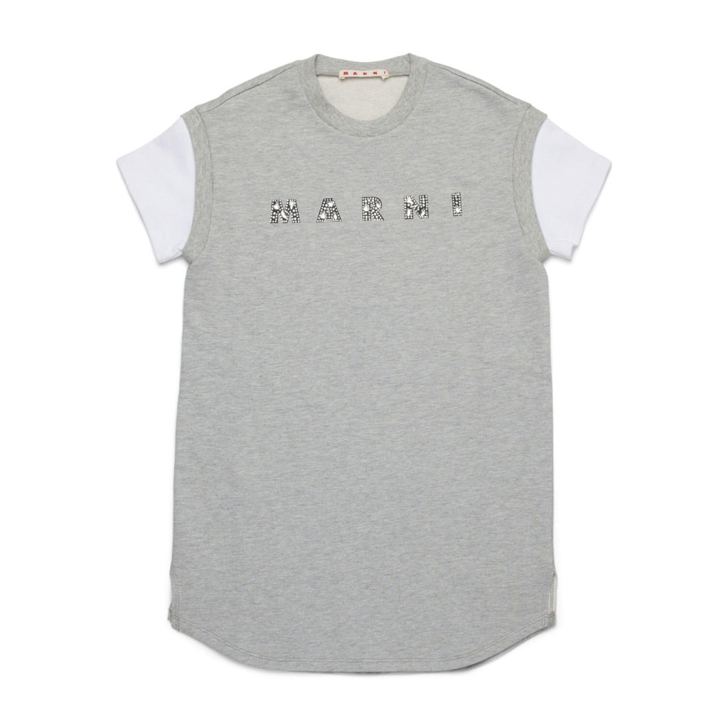 Marni Kids Logo T-shirt Dress