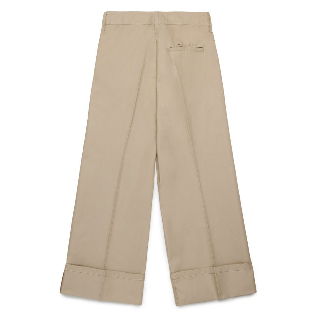 Marni Kids Cuffed Pants