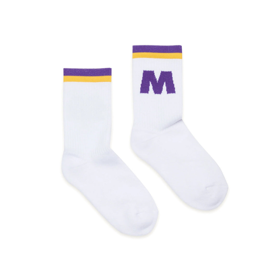 Marni Kids Logo Ankle Socks