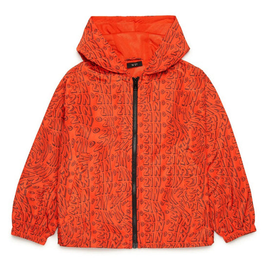 N°21 Kids Hooded Jacket