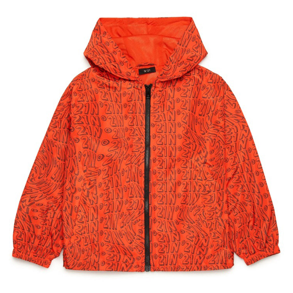 N°21 Kids Hooded Jacket