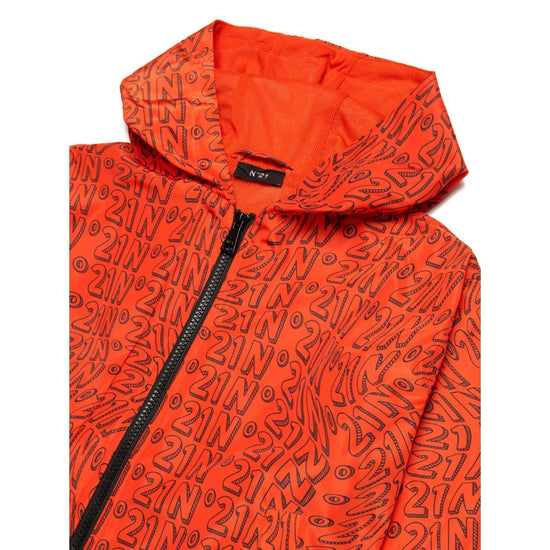 N°21 Kids Hooded Jacket