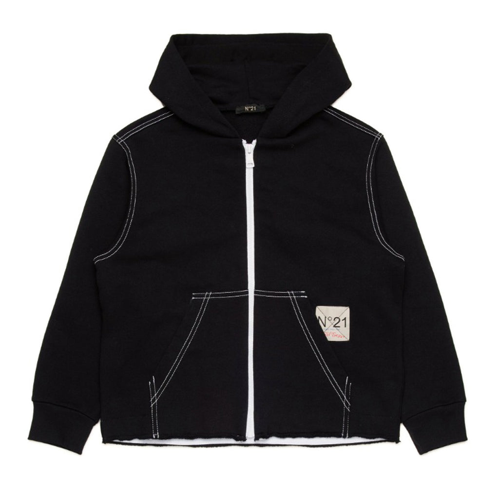 N°21 Kids Hooded Jacket