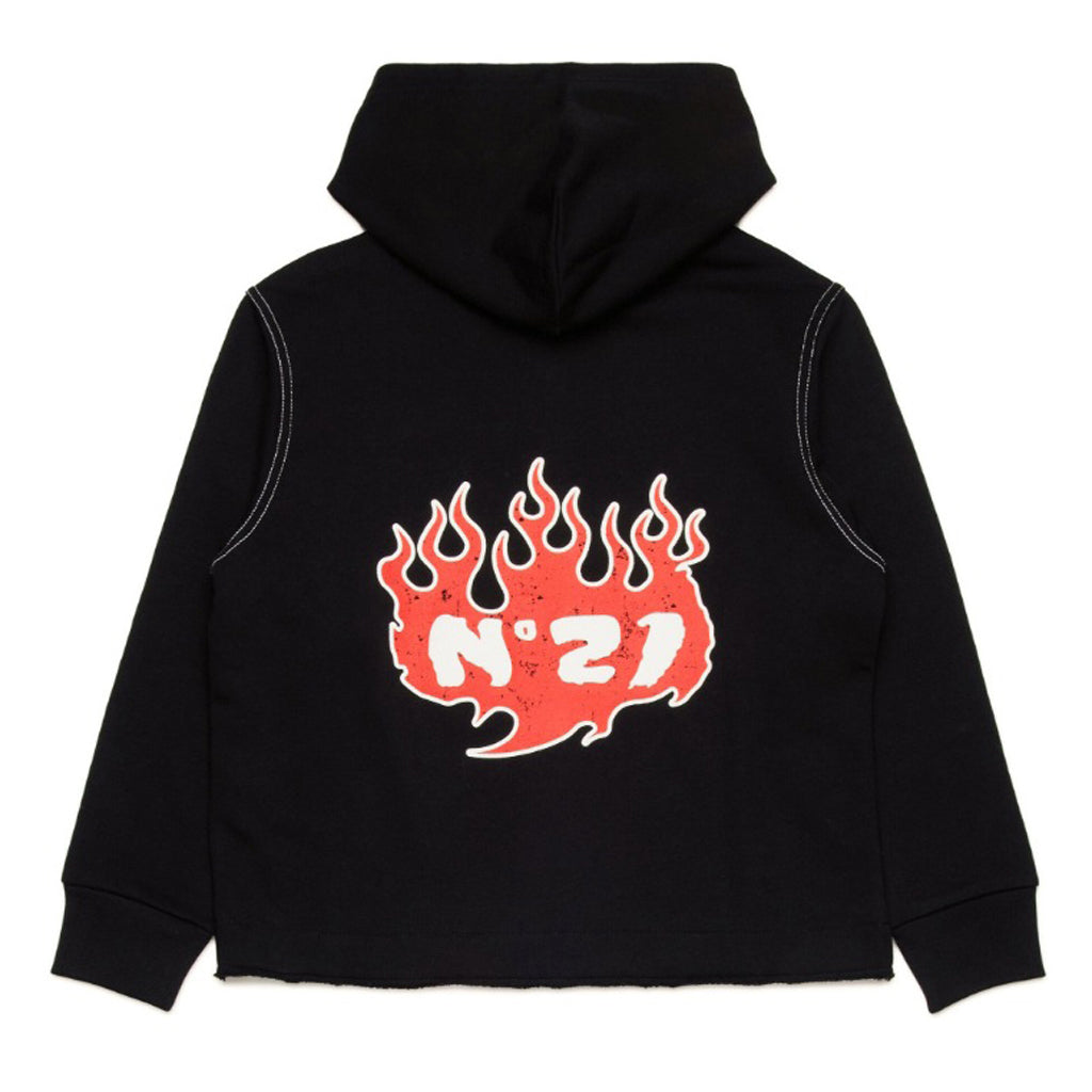 N°21 Kids Hooded Jacket