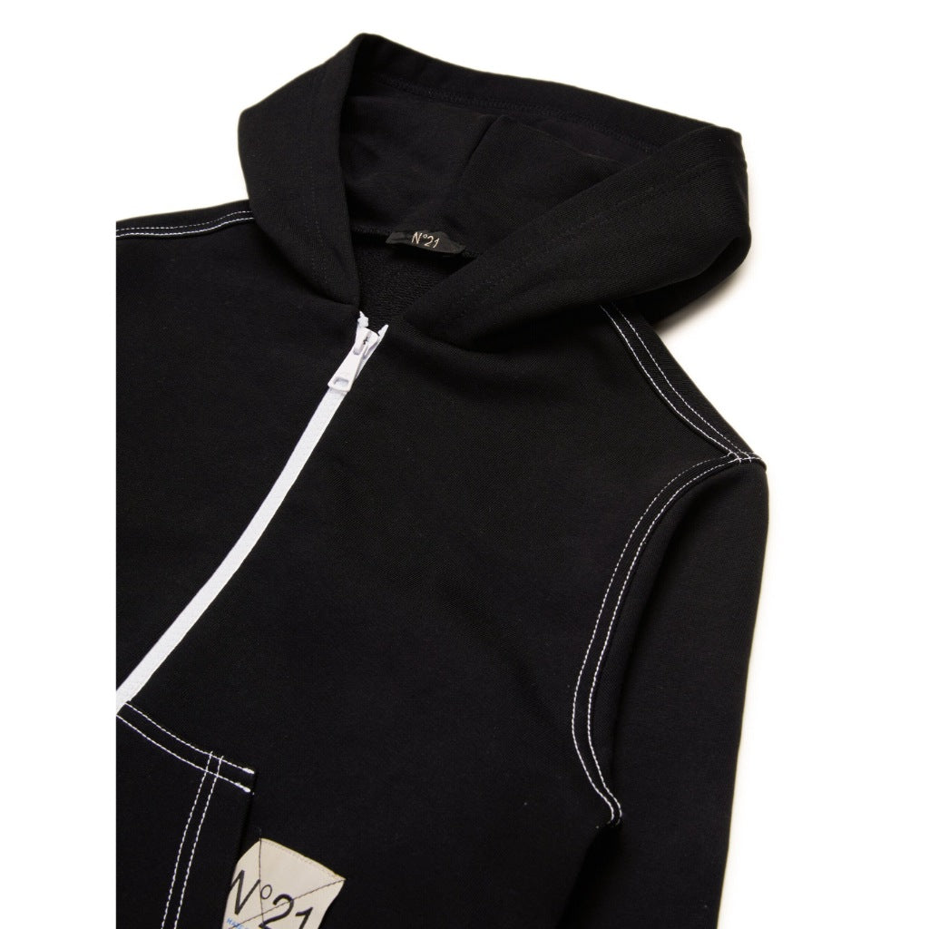 N°21 Kids Hooded Jacket