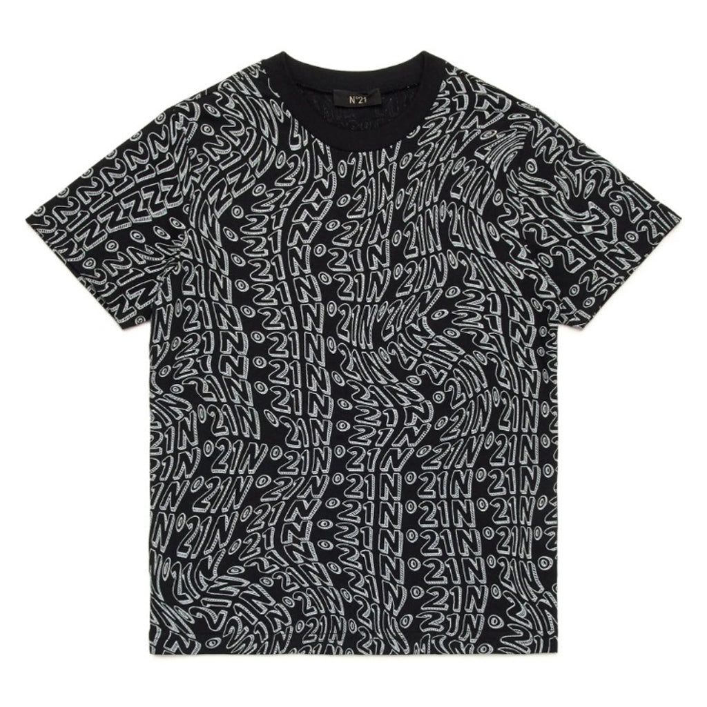 N°21 Kids Graphic Print T-shirt
