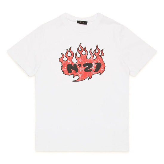 N°21 Kids Graphic Print T-shirt