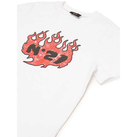 N°21 Kids Graphic Print T-shirt