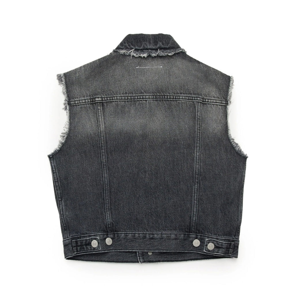 MM6 Kids Denim Vest