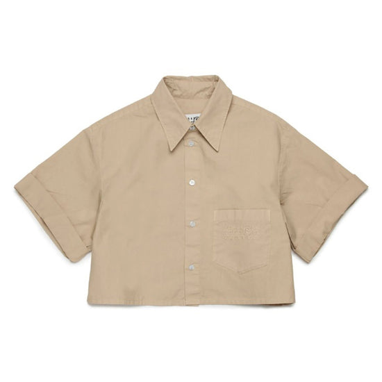 MM6 Kids Cropped Shirt