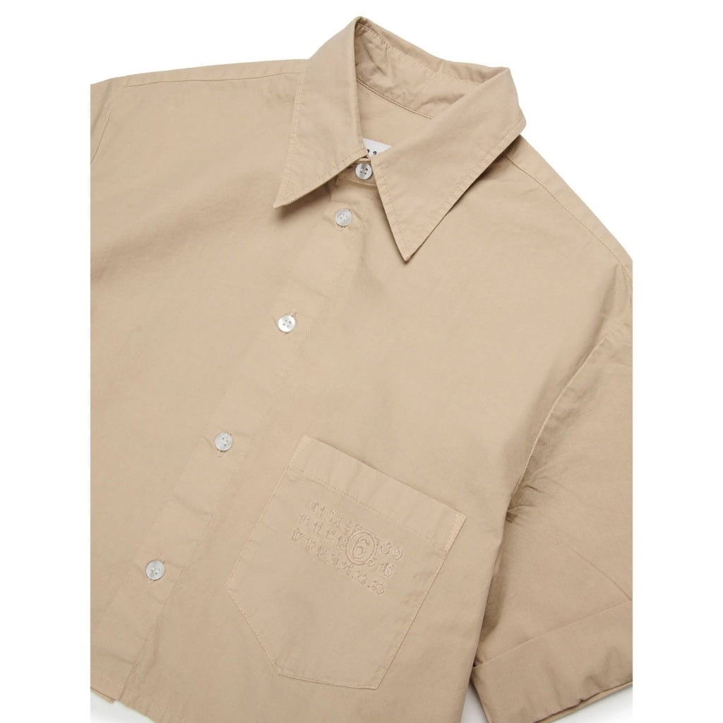 MM6 Kids Cropped Shirt