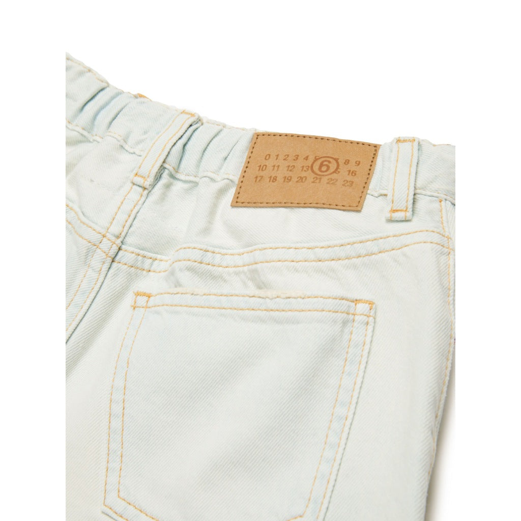 MM6 Kids Denim Shorts