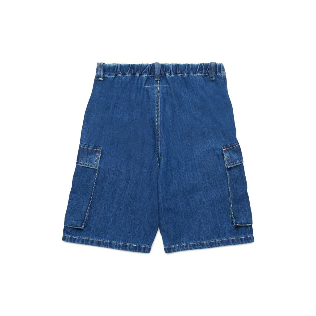 MM6 Kids Denim Cargo Shorts