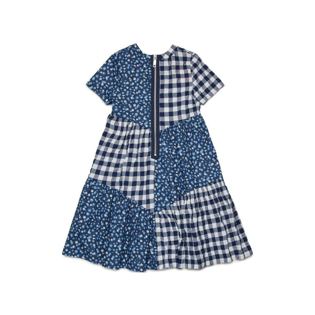 MAX&Co. Kids Gingham and Floral Pattern Dress