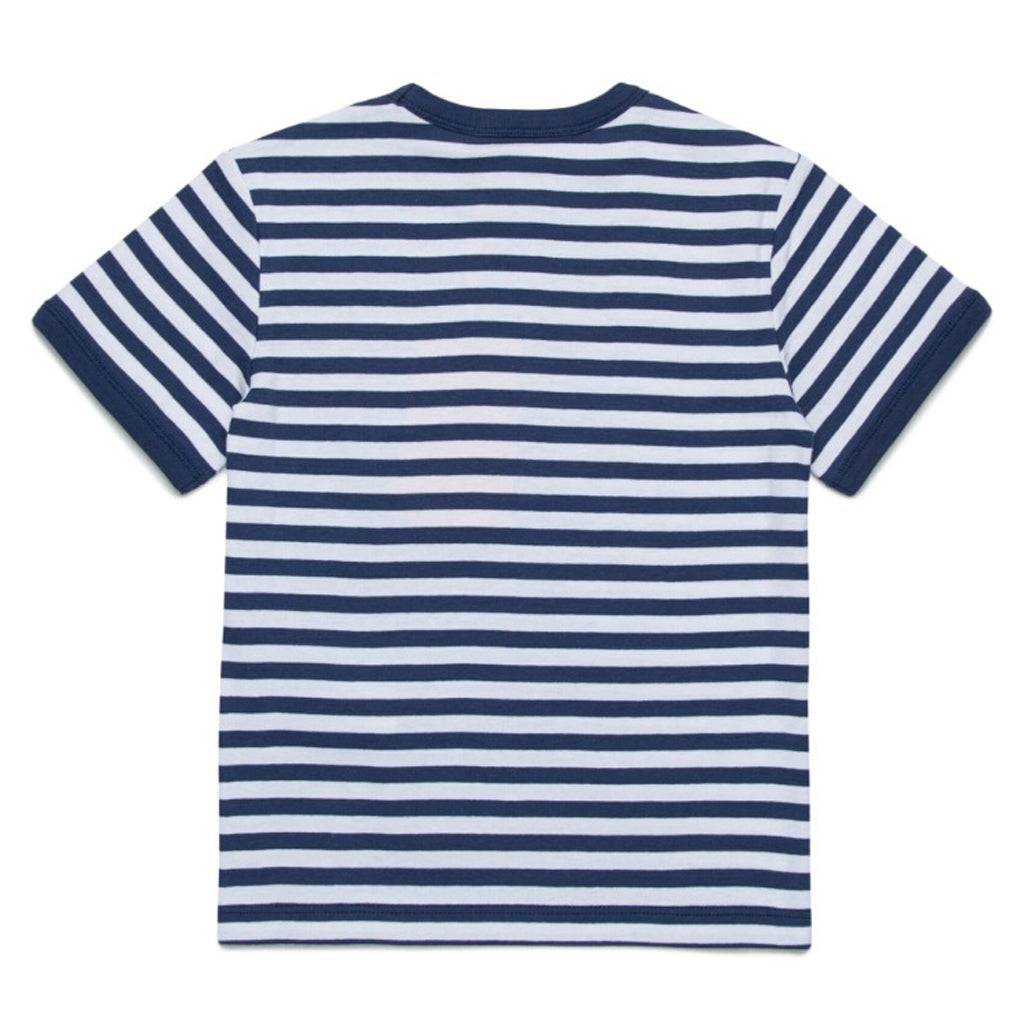 MAX&Co. Kids Striped Logo T-shirt