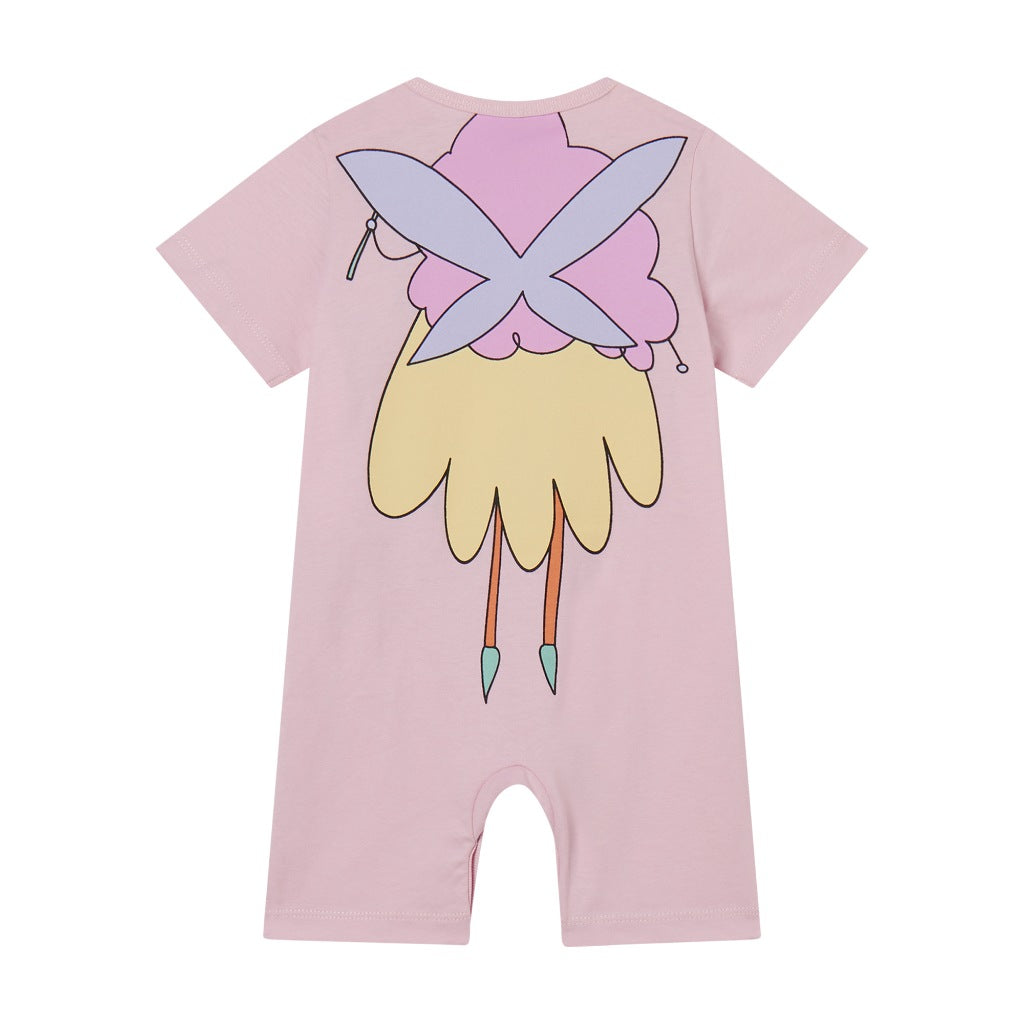 Stella McCartney Kids Fairy Print Romper