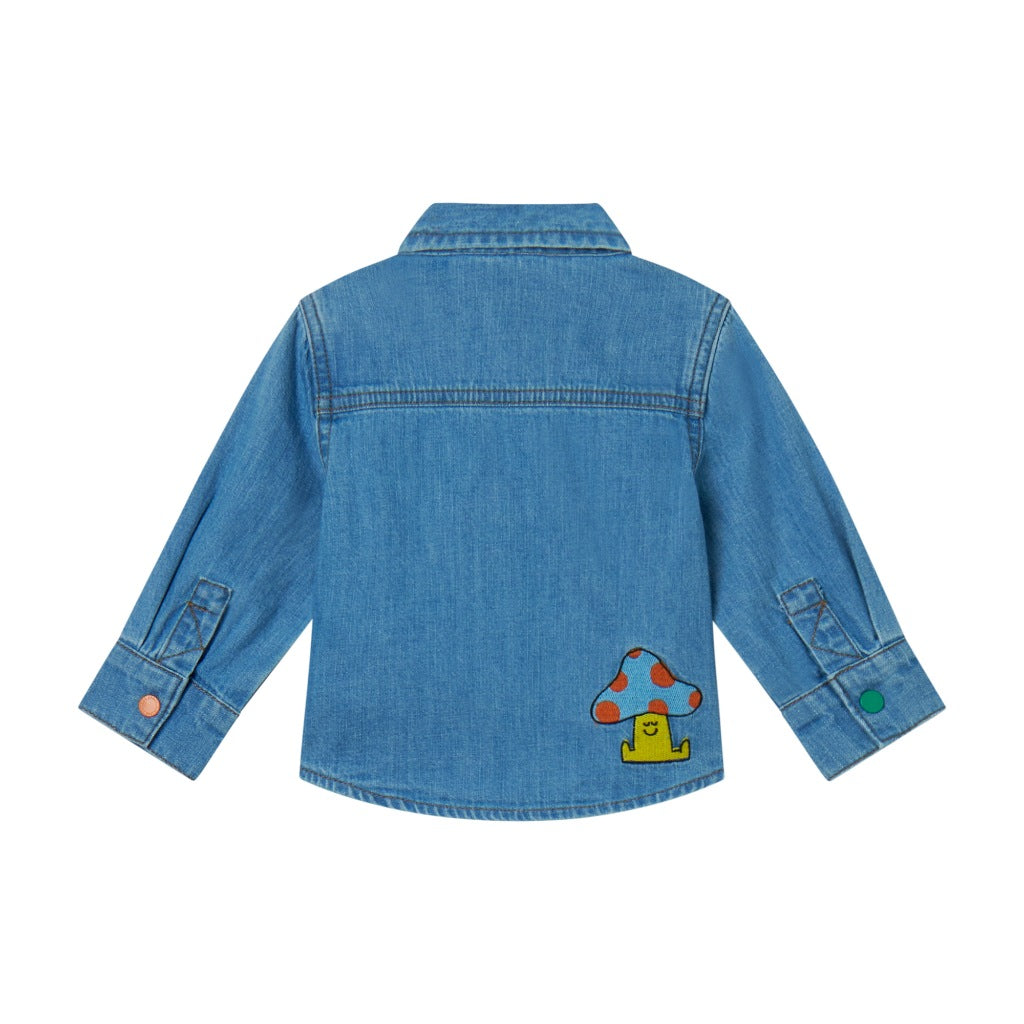 Stella McCartney Kids Toadstool Light Denim Shirt