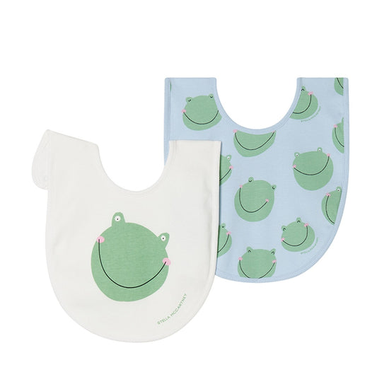 Stella McCartney Kids Frogs Two-Piece Bibs Gift Set – Kids21