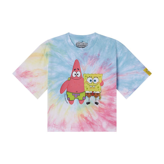 Stella McCartney Kids Tie-Dye SpongeBob Print T-shirt