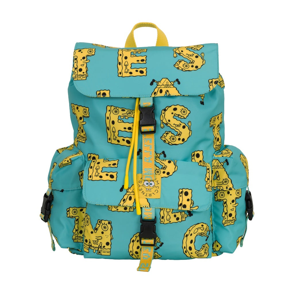 Stella McCartney Kids SpongeBob All-Over Print Backpack