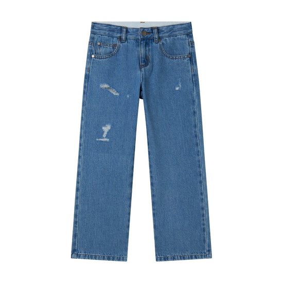Stella McCartney Kids Distressed Denim Trousers