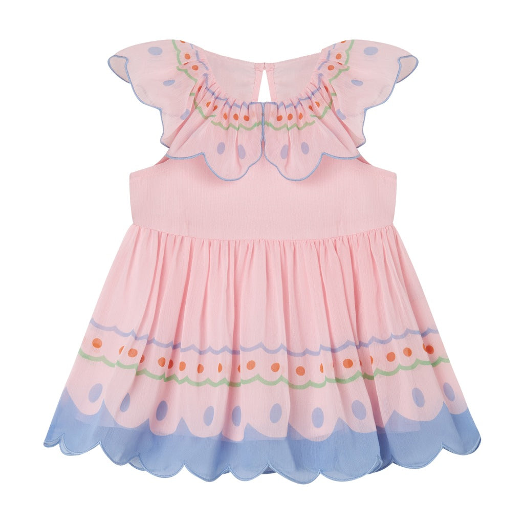 Stella McCartney Kids Butterfly Georgette Dress