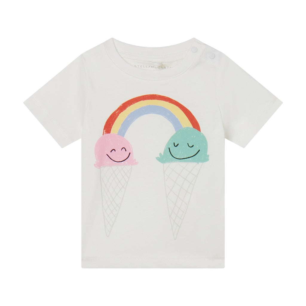 Stella McCartney Kids Rainbow Print T-shirt