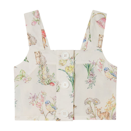 Stella McCartney Kids Romantic All-Over Print Blouse
