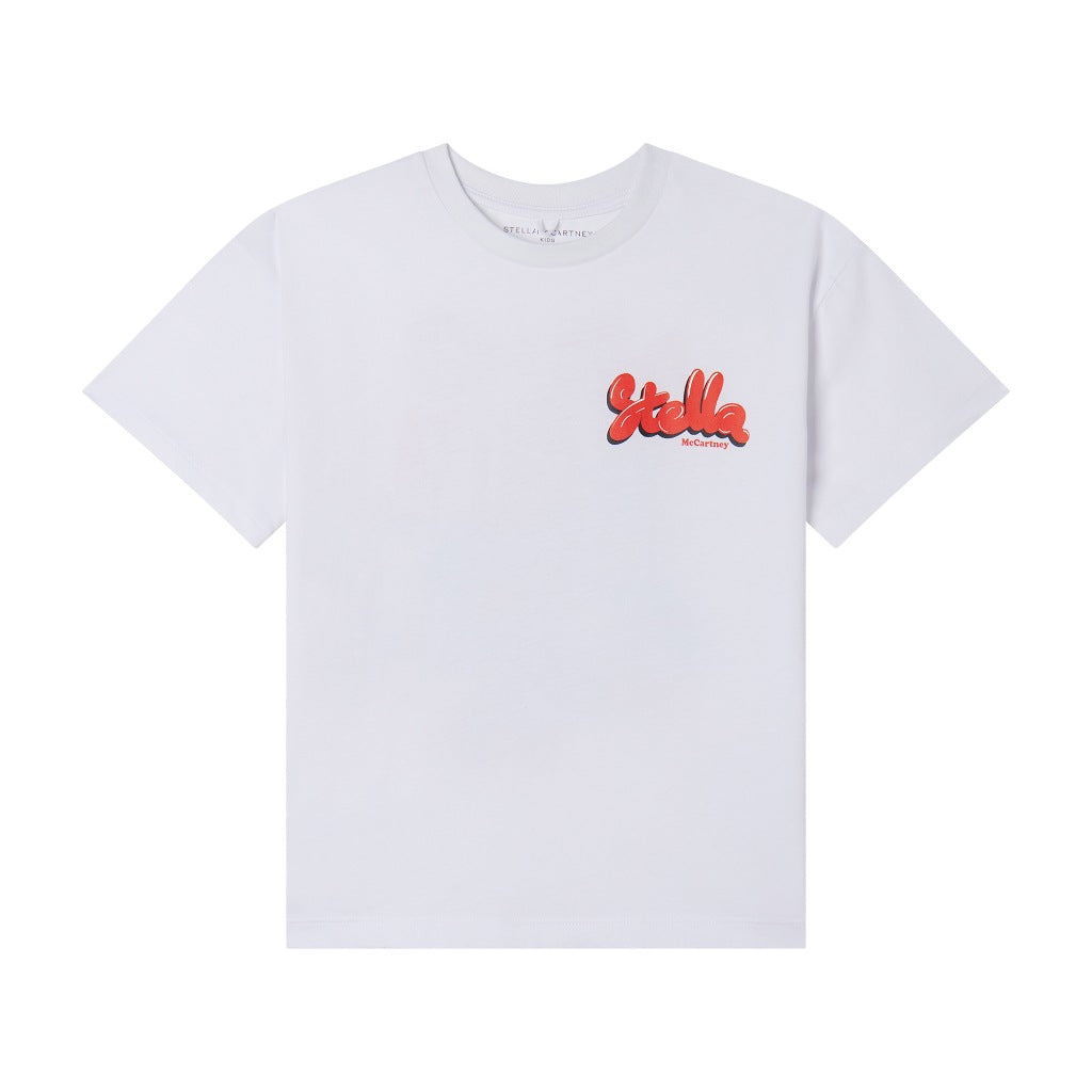 Stella McCartney Kids Logo Print T-shirt