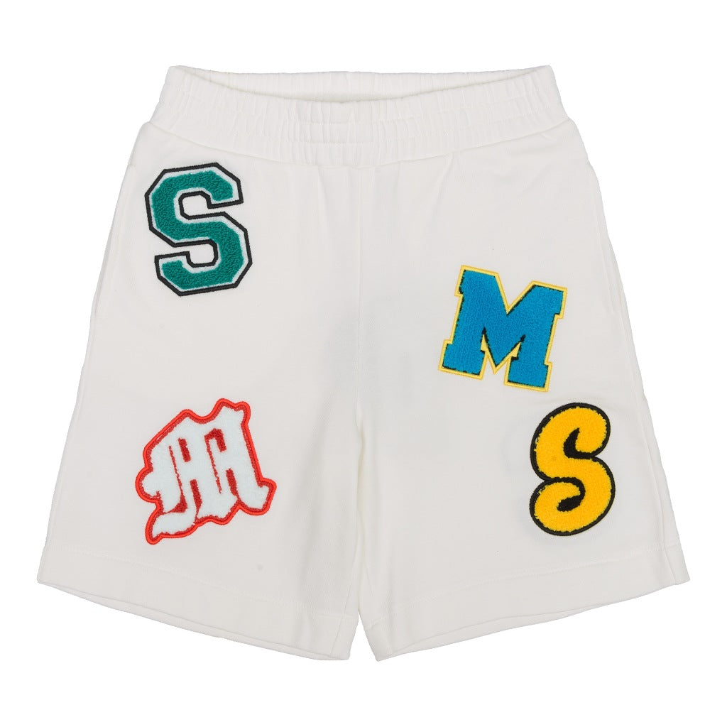 Stella McCartney Kids Varsity Fleece Shorts