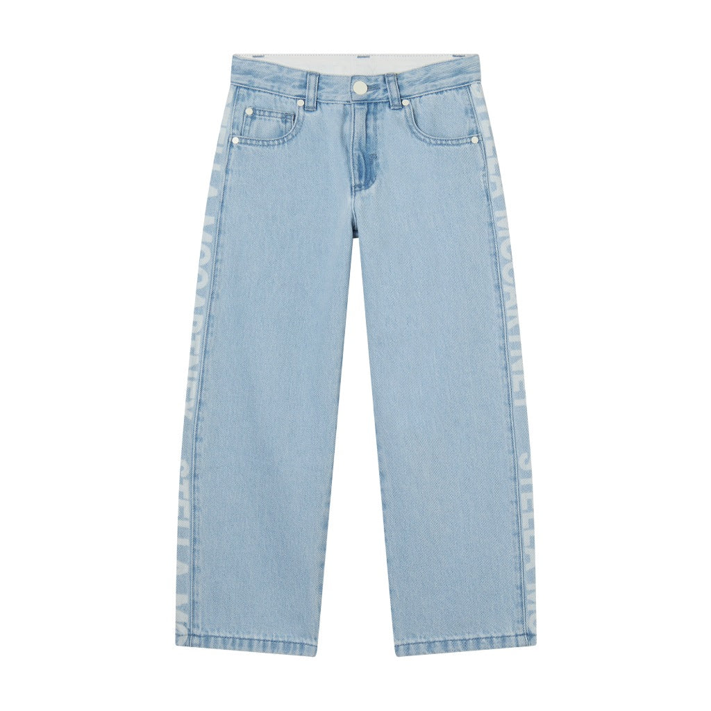 Stella McCartney Kids Logo Denim Trousers