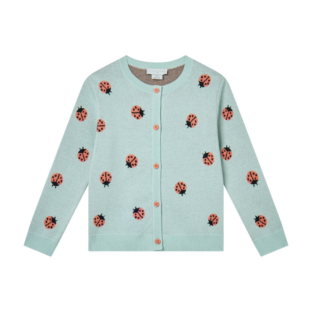 Stella McCartney Kids Ladybird Knit Cardigan