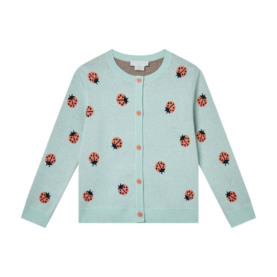 Stella McCartney Kids Ladybird Knit Cardigan
