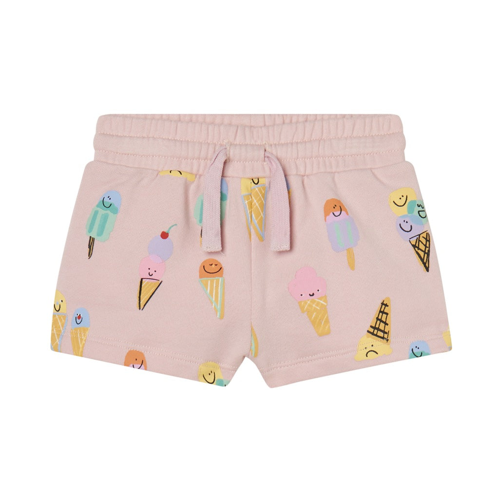 Stella McCartney Kids Ice Cream All-Over Print Shorts