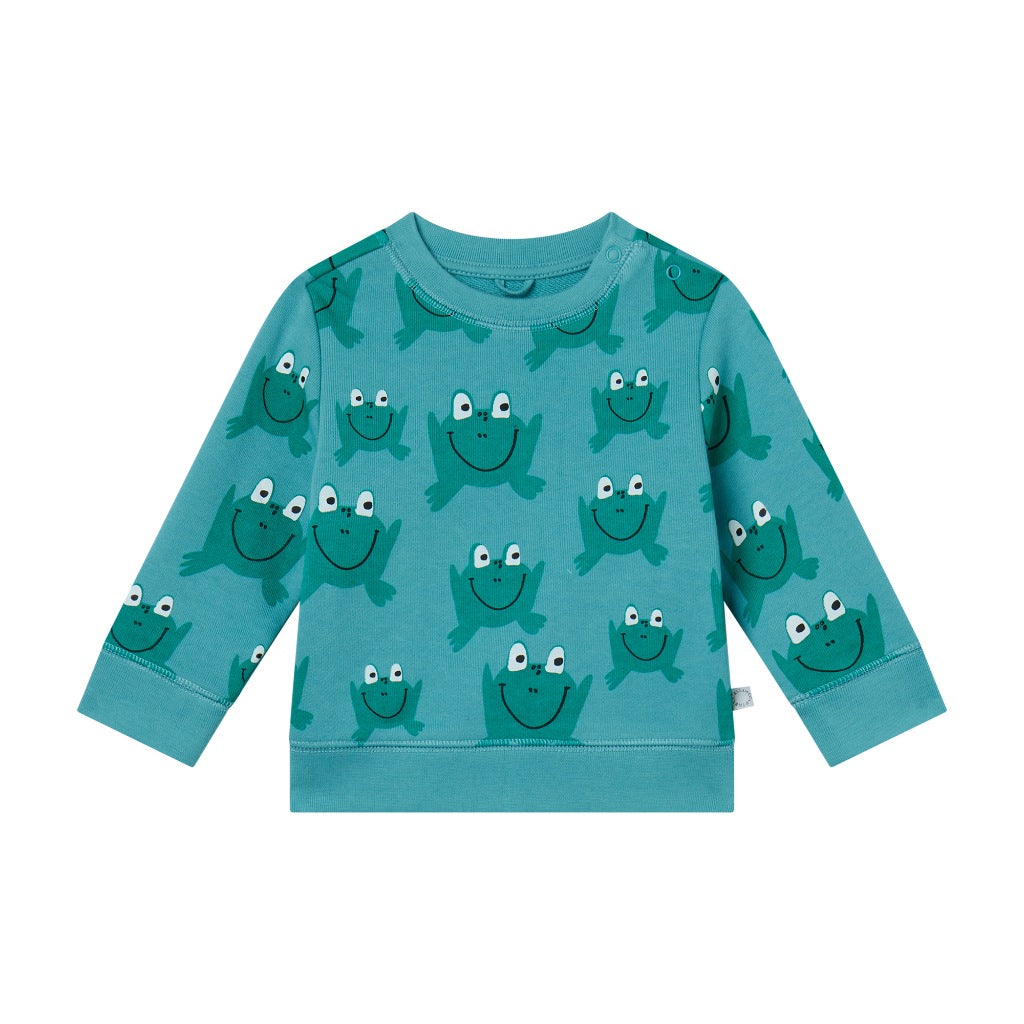 Stella McCartney Kids Frogs All-Over Print Sweatshirt