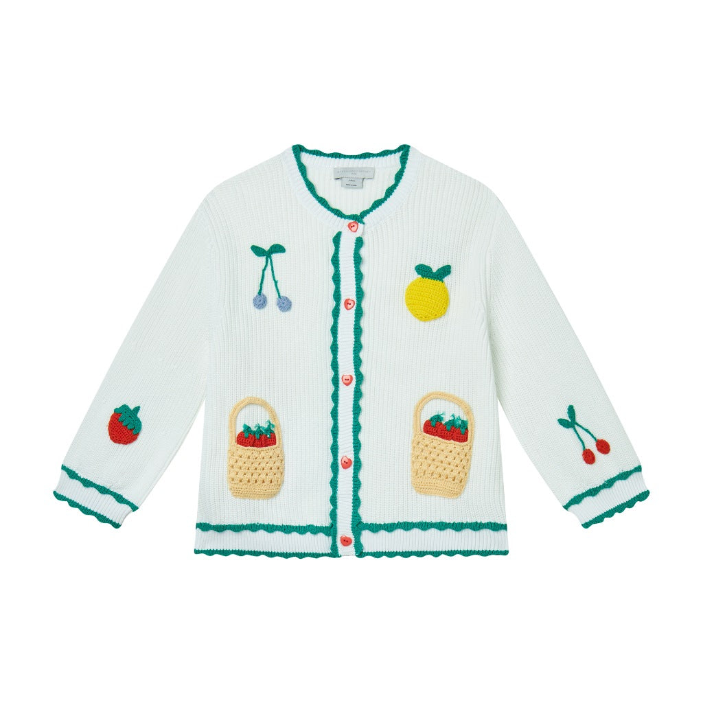 Stella McCartney Kids Fruits Knit Cardigan