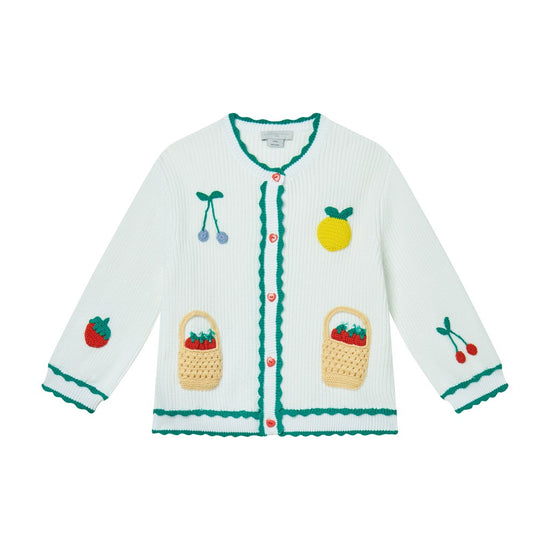 Stella McCartney Kids Fruits Knit Cardigan