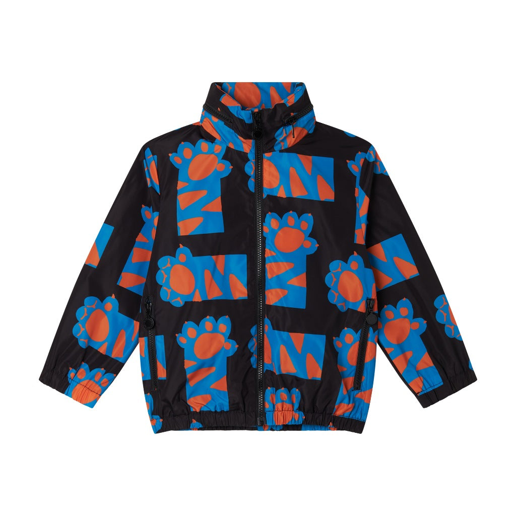 Stella McCartney Kids Cat Paws All-Over Print Jacket