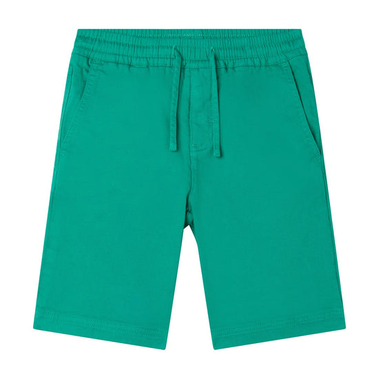 Stella McCartney Kids Cotton Gabardine Drawstring Shorts