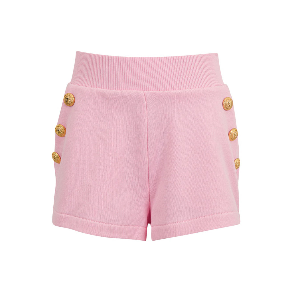 Balmain Kids Fleece Shorts