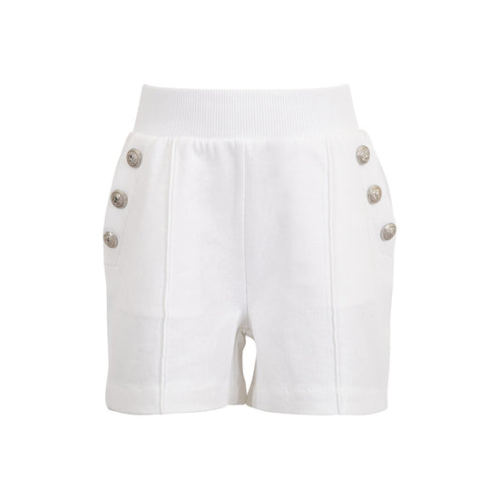 Balmain Kids Fleece Shorts