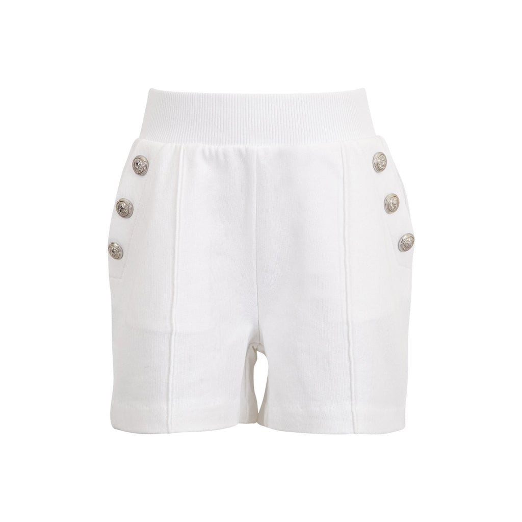 Balmain Kids Fleece Shorts
