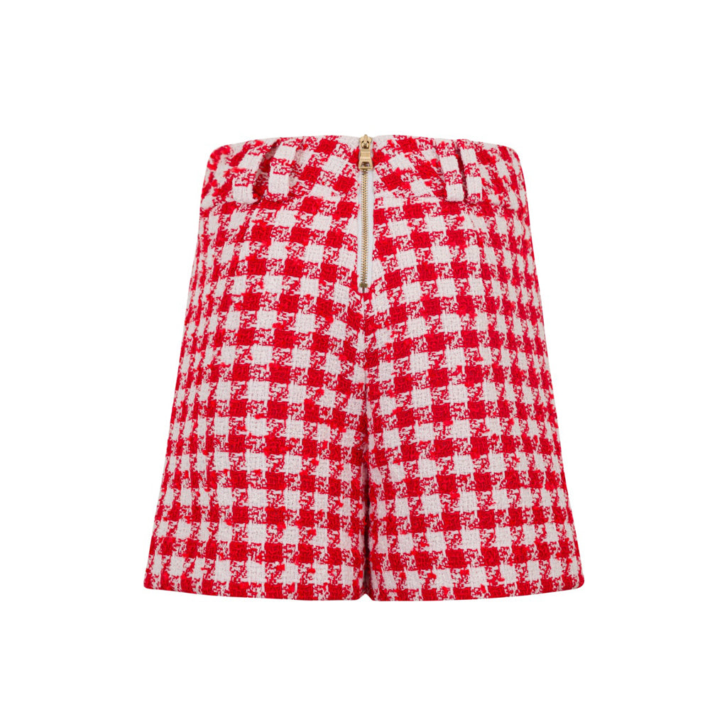 Balmain Kids Tweed Suit Shorts