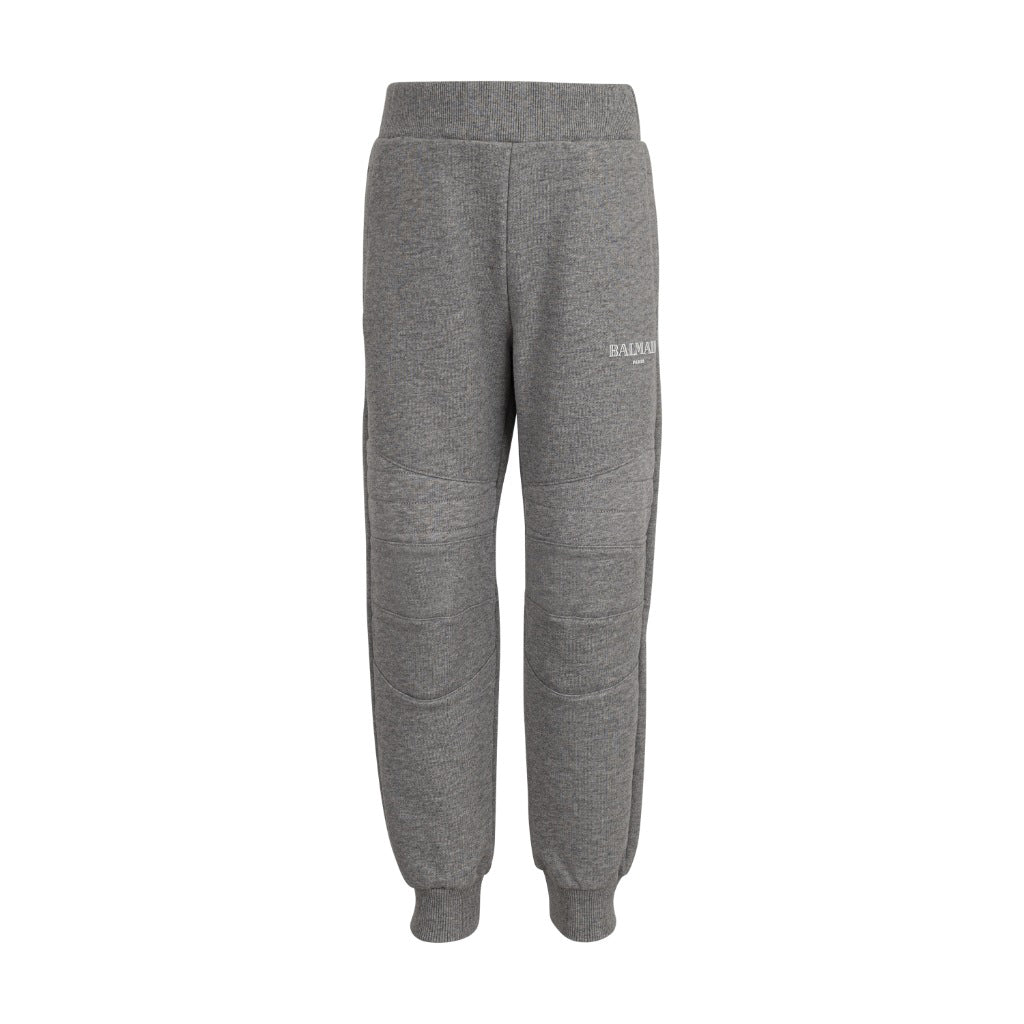 Balmain Kids Fleece Melange Joggers