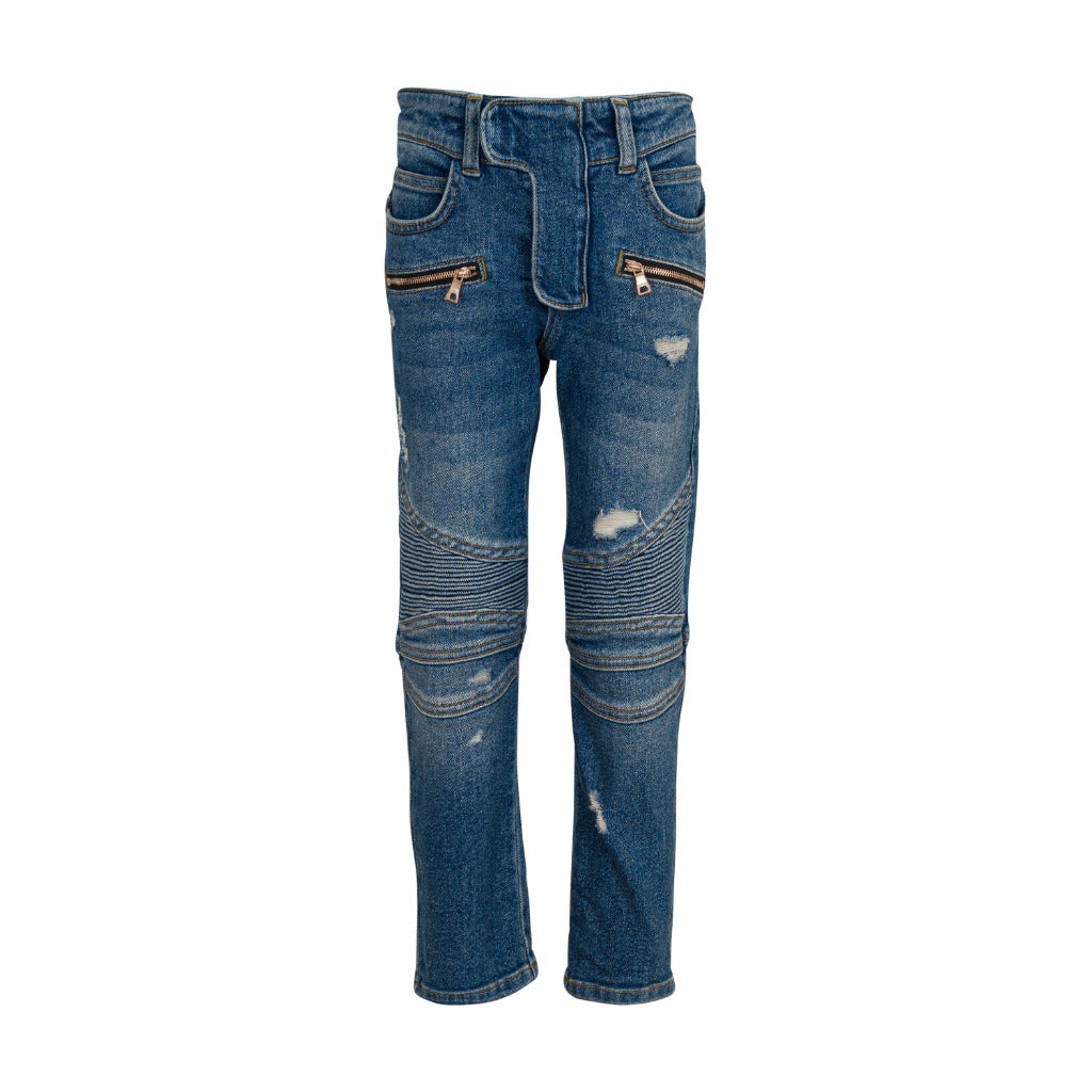 Balmain Kids Denim Trousers
