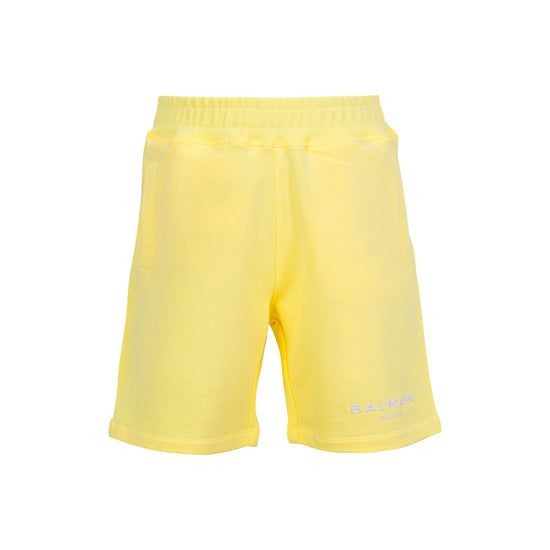 Balmain Kids Fleece Jersey Shorts